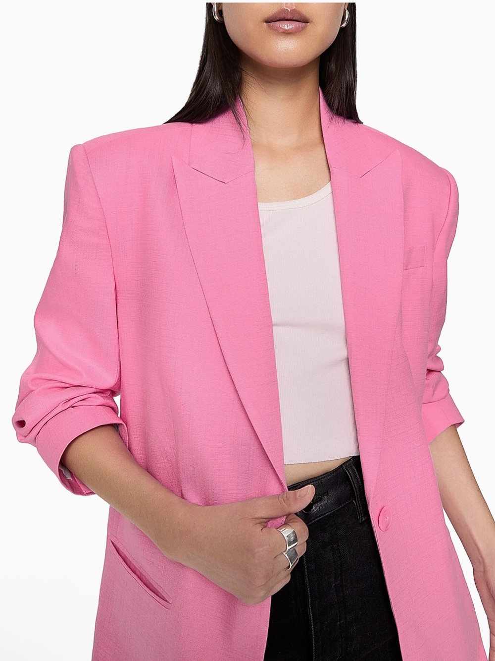 Rebecca Minkoff ‼️‼️
Sam Single-Breasted Oversized Blazer - Picture 2 of 4